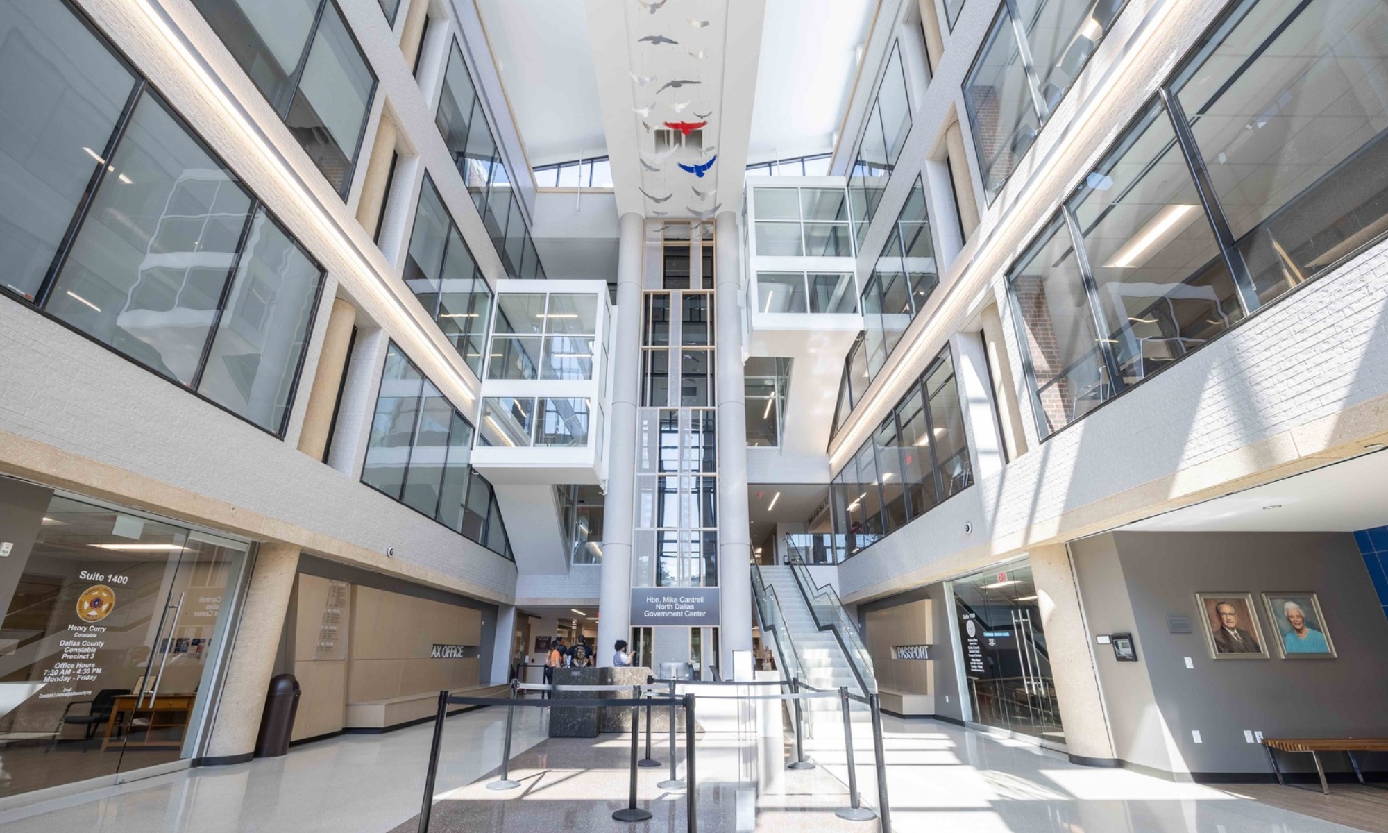 Dallas County North Government Center Front Lobby 2